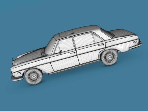 mercedes-benz 300sel 63 3D Model