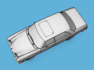 mercedes-benz 300sel 63 3D Model