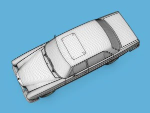 mercedes-benz 300sel 63 3D Model