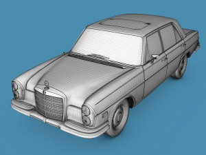 mercedes-benz 300sel 63 3D Model