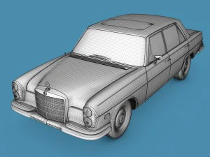 mercedes-benz 300sel 63 3D Model