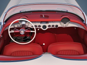 chevrolet corvette 1953 3D-Modell