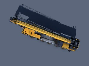 mobile crane 3D Model