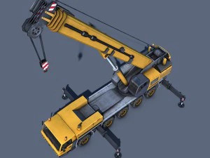 mobile crane 3D Model