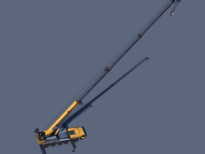 mobile crane Modèle 3D