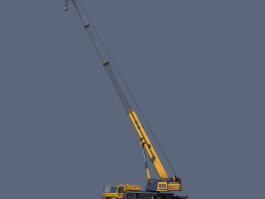 mobile crane Modèle 3D