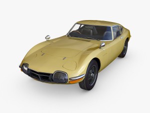 toyota 2000gt Modelo 3D