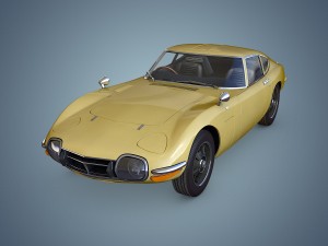 toyota 2000gt 3D Model