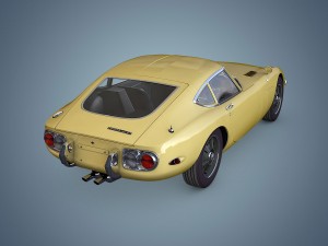 toyota 2000gt 3D Model