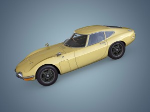 toyota 2000gt 3D Model