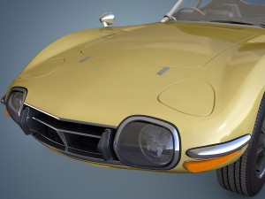 toyota 2000gt 3D Model