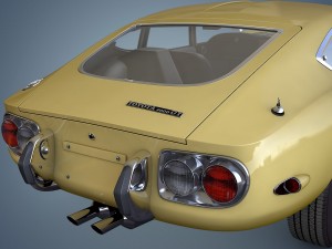 toyota 2000gt 3D Model