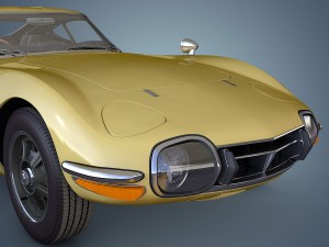 toyota 2000gt 3D Model