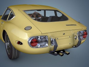 toyota 2000gt 3D Model