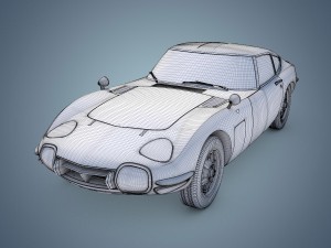 toyota 2000gt 3D Model