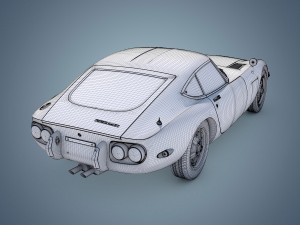 toyota 2000gt 3D Model