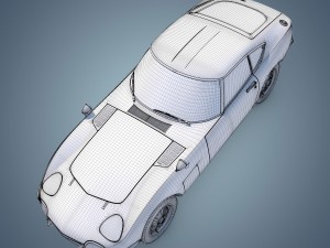 toyota 2000gt 3D Model
