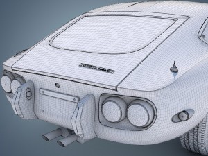 toyota 2000gt 3D Model