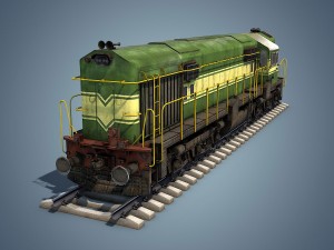 locomotive 3D Модель
