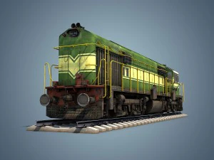 locomotive 3D Model
