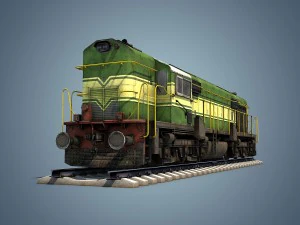 locomotive 3D Model