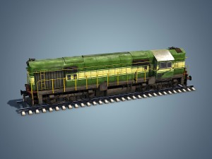 locomotive 3D Модель