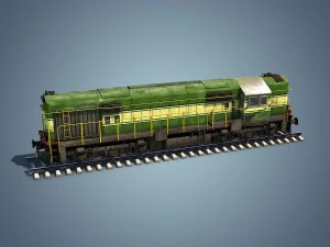 locomotive 3D Model