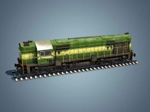 locomotive 3D Model