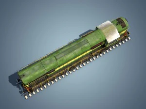 locomotive 3D Model
