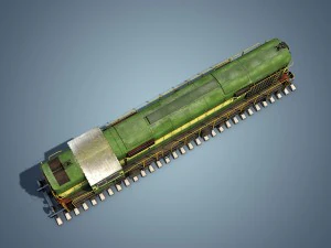 locomotive 3D Model
