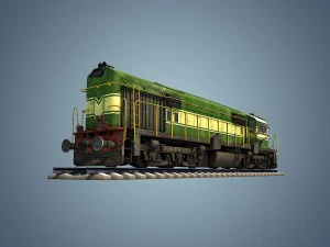 locomotive 3D Model