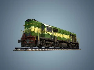locomotive 3D Model
