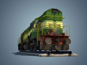 locomotive 3D Модель