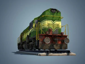 locomotive 3D Model