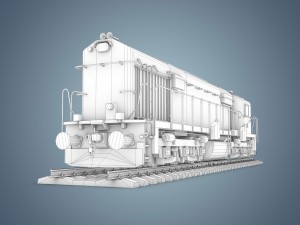 locomotive 3D Модель
