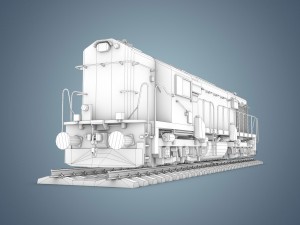 locomotive 3D Модель
