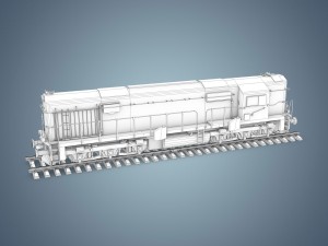 locomotive 3D Модель