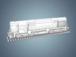 locomotive 3D Model