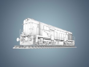 locomotive 3D Модель