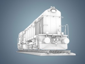 locomotive 3D Модель