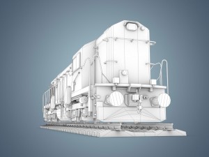 locomotive 3D Модель