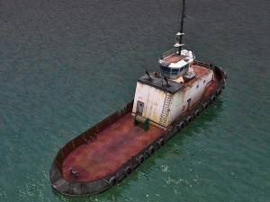 tugboat Modèle 3D
