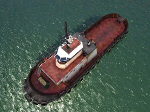 tugboat 3D Model