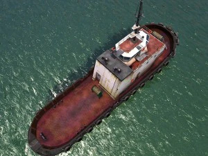tugboat 3D Model