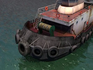tugboat 3D Model