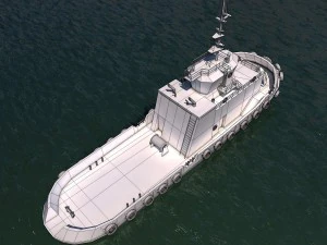 tugboat 3D Model