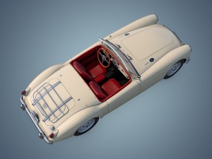 mg mga twin-cam Modèle 3D