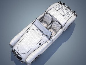 mg mga twin-cam Modèle 3D