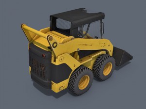 skid-steer loader Modelo 3D