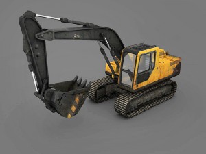 excavator Modèle 3D